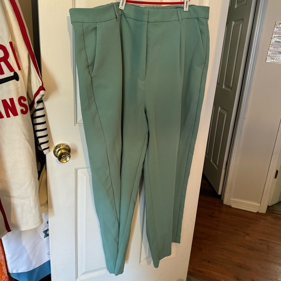 Extra High-Waisted Taylor Wide-Leg Trouser Suit Pants for Women - Picture 5 of 6